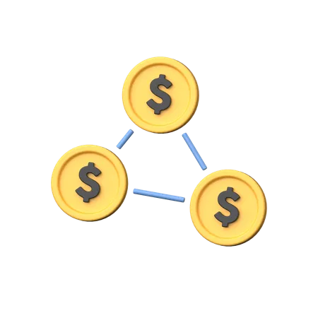 Money Flow 3 D Icon Symbolizes Financial Transactions And Circulation Featuring Dynamic Elements In A Three Dimensional Representation Of Currency Movement 3D Icon