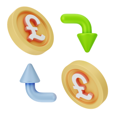 Money Flow  3D Icon