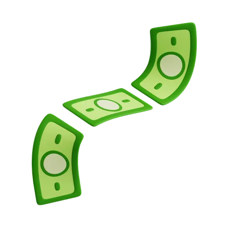 Money Flow  3D Icon