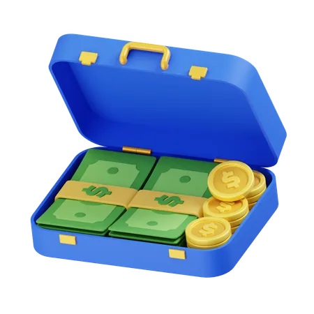 Money Full Case  3D Icon