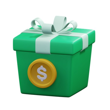 Money Gift  3D Icon