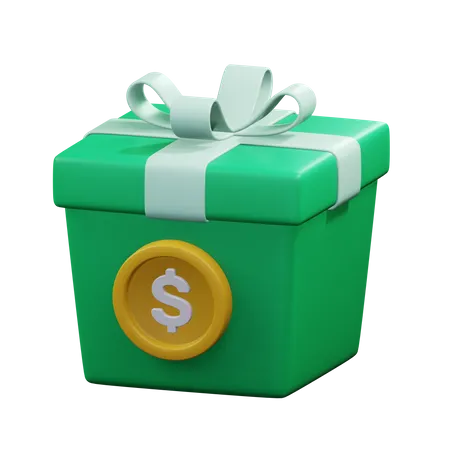 Money Gift  3D Icon