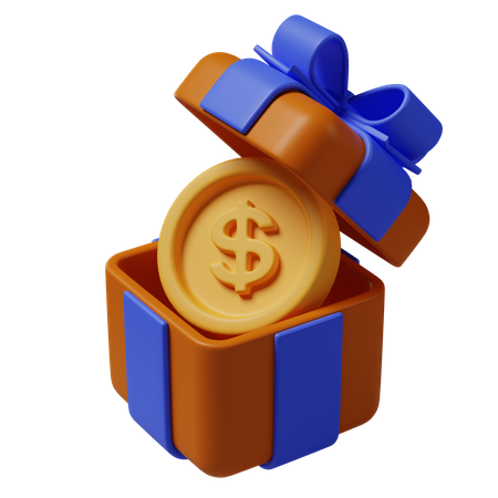 Money Gift  3D Icon