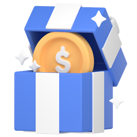 Money gift  3D Icon