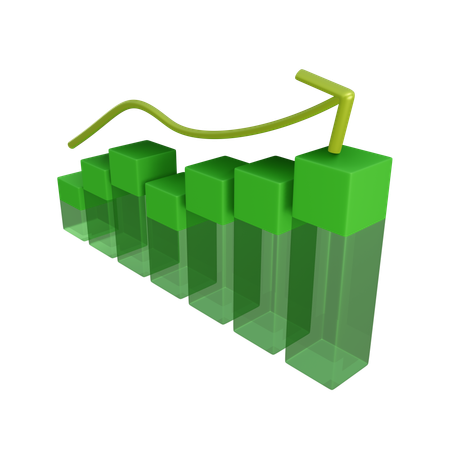 Money growth  3D Icon