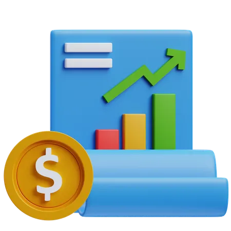 Money Growth  3D Icon