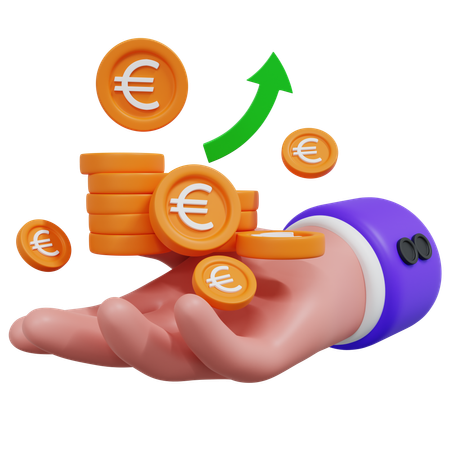 Money Growth  3D Icon