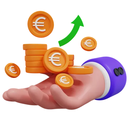 Money Growth  3D Icon