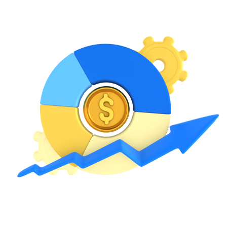 Money Growth  3D Icon