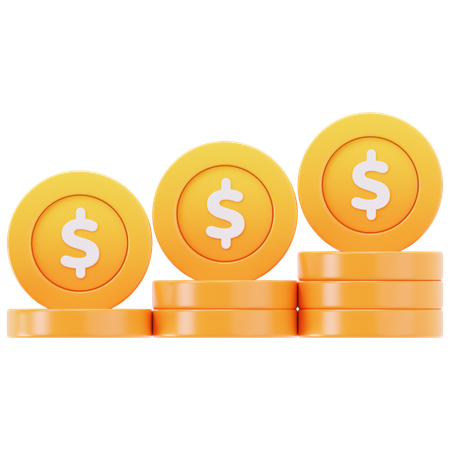 Money Growth  3D Icon