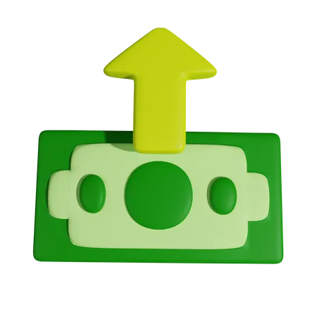 Money Growth  3D Icon