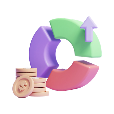 Money Growth  3D Icon