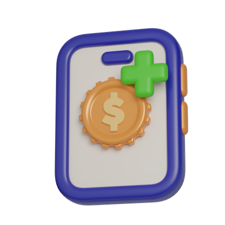 Money Growth  3D Icon