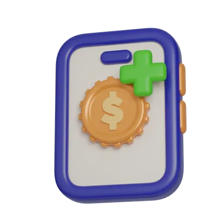 Money Growth  3D Icon