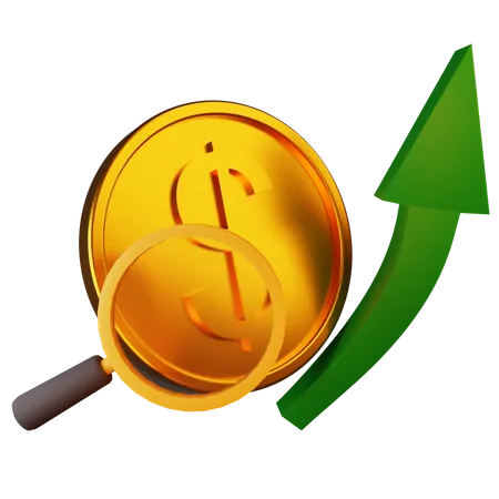 Money Growth  3D Icon