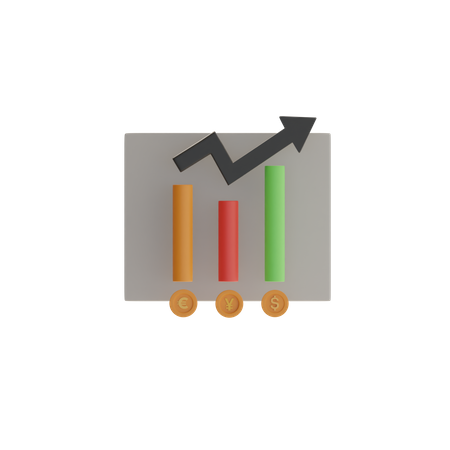 Money Growth  3D Icon