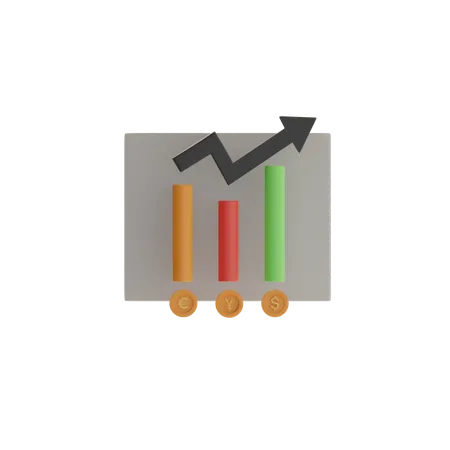 Money Growth  3D Icon