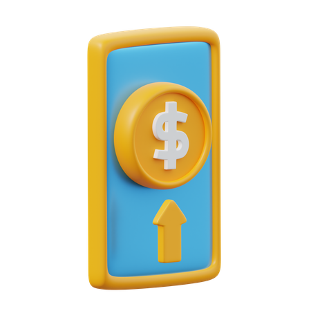 Money Growth  3D Icon