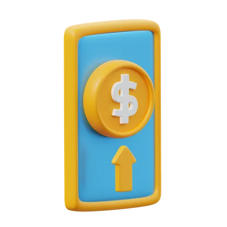 Money Growth  3D Icon