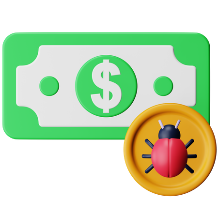 Money Hacking 3D Icon