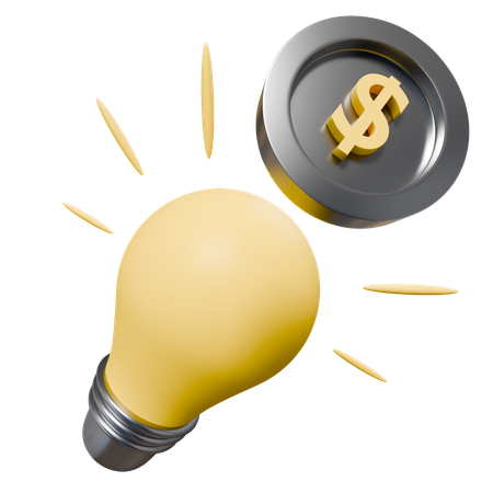 Money Idea  3D Icon