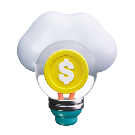 Money Idea  3D Icon