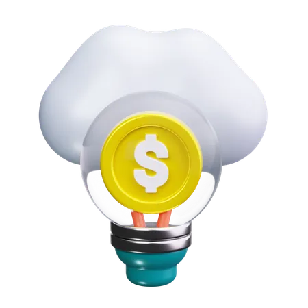 Money Idea  3D Icon