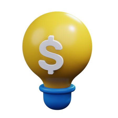 Money Idea  3D Icon