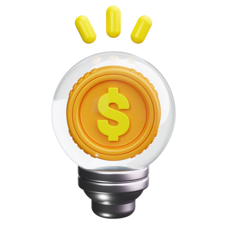 Money Idea  3D Icon