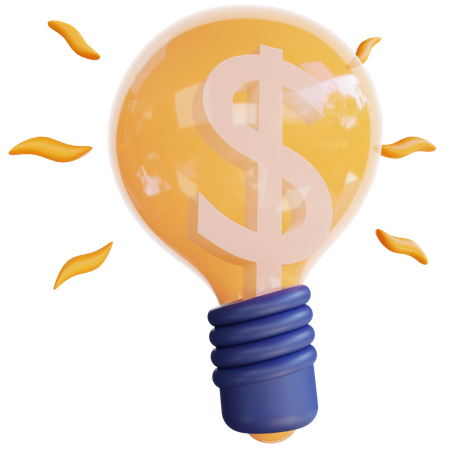 Money Idea  3D Icon