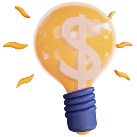 Money Idea  3D Icon