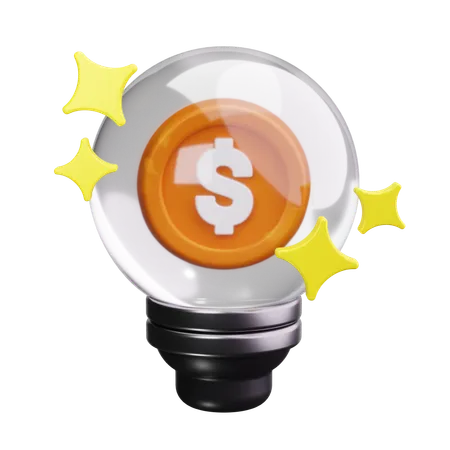 Money Idea  3D Icon