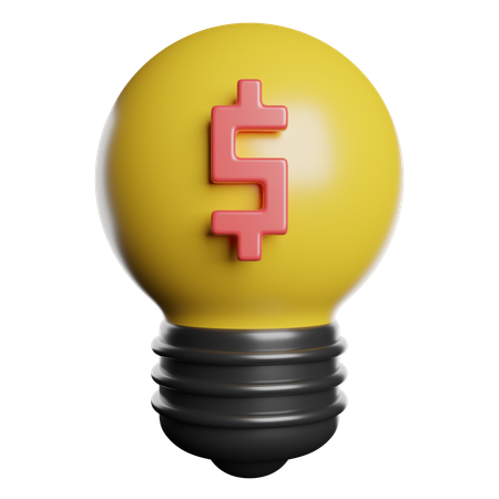 Money Idea  3D Icon