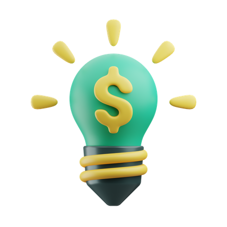 Money Idea 3D Icon