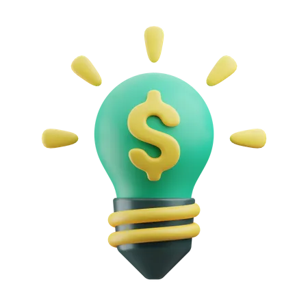 Money Idea 3D Icon