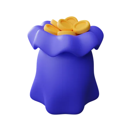 Money In Sacks Download This Item Now 3D Icon