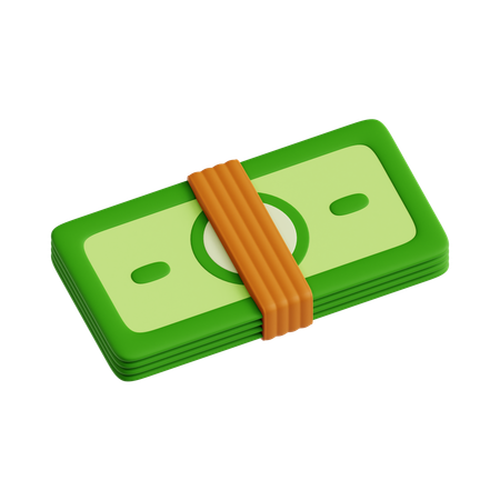 Money Income  3D Icon