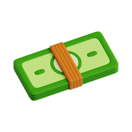 Money Income  3D Icon