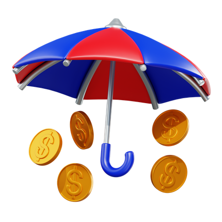 Money Insurance  3D Icon