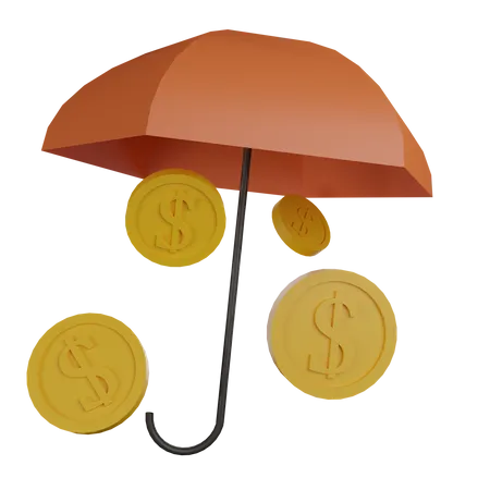 Money Insurance 3D Icon