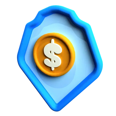 Money Insurance  3D Icon