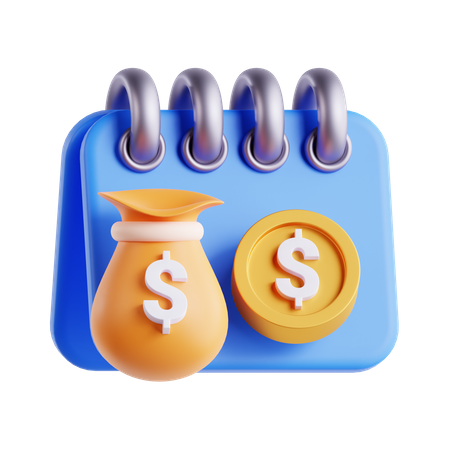 Money Investment  3D Icon