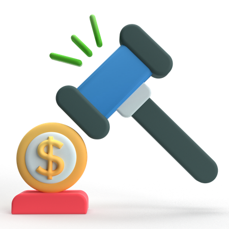 Money Law  3D Icon