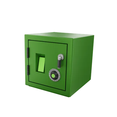 Money Locker  3D Icon