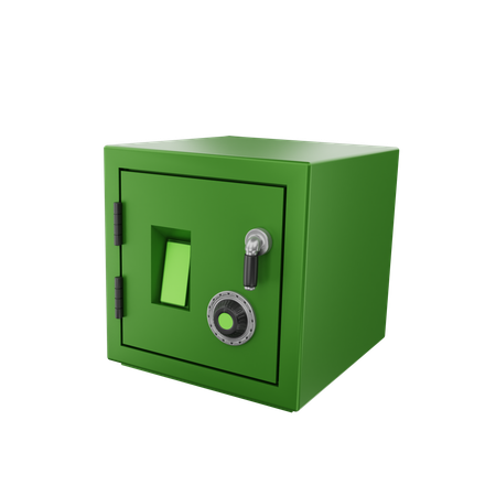 Money Locker  3D Icon