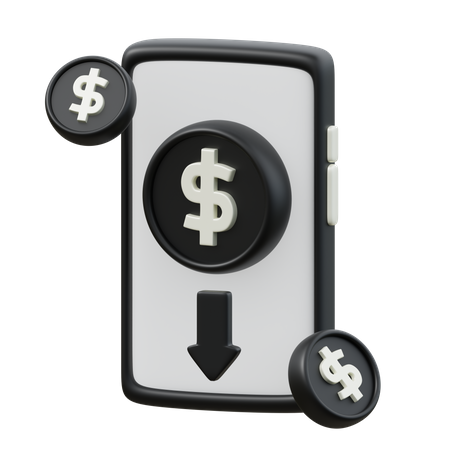 Money Loss  3D Icon