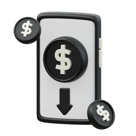 Money Loss  3D Icon