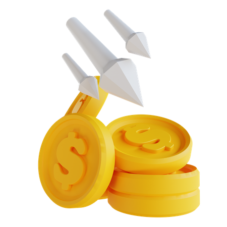 Money Loss  3D Icon