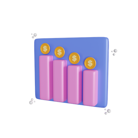 Money Loss  3D Illustration