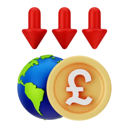 Money Loss  3D Icon